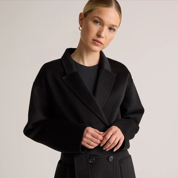 QUINCE 100% Mongolian Cashmere Double-Faced Wrap Coat
Retail $3,990.00 - Picture 2 of 15